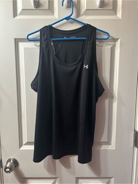 Under Armour Black Racerback Athletic Tank Top